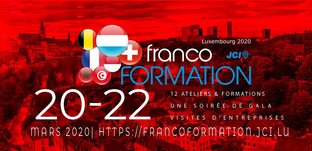 Francoformation du 20 au 22 mars 2020