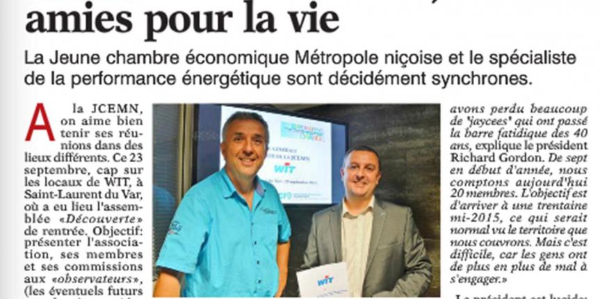 Assemblée découverte de la JCEMN chez WIT